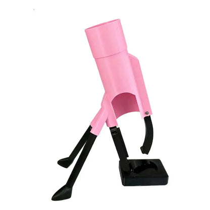 Hands-Free Beer Bottle Opener with Cap Launcher - Innovative Mortar Style Gadget for Home Use